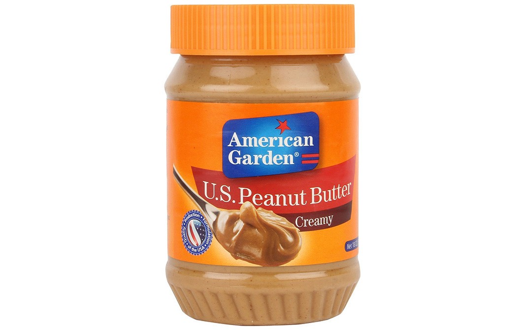 American Garden U.S. Peanut Butter Creamy   Plastic Jar  510 grams